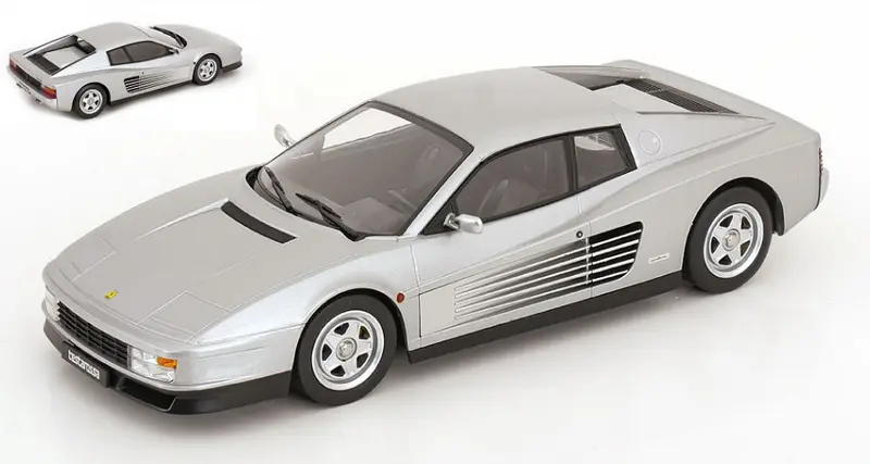 FERRARI TESTAROSSA 1986 SILVER-GREYMETALLIC 1