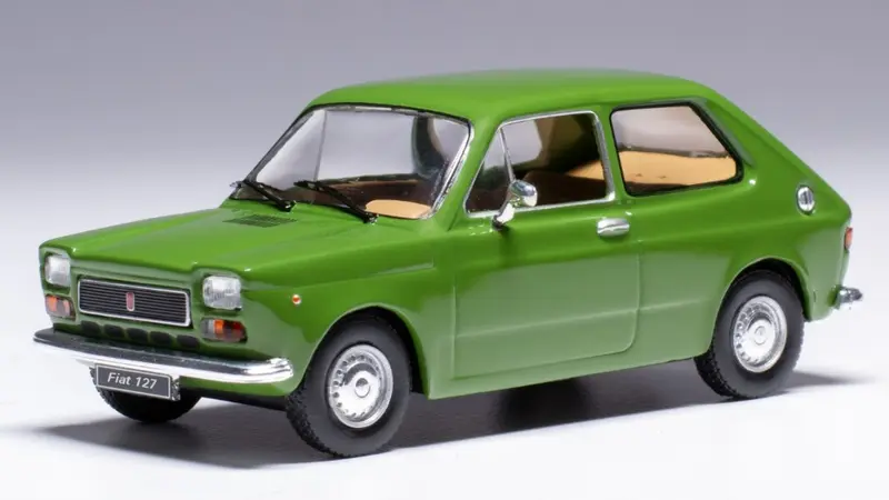 FIAT 127 1972 GREEN 1