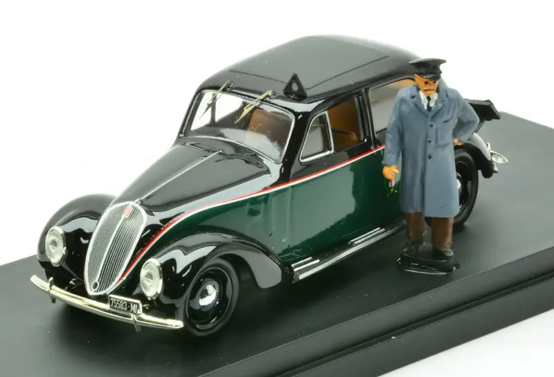 FIAT 1500 6c TAXI ROMA CON TAXISTA 1940 1
