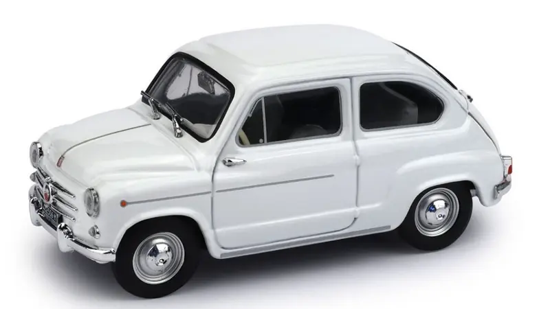 FIAT 600 D BERLINA 1960 BIANCO 1