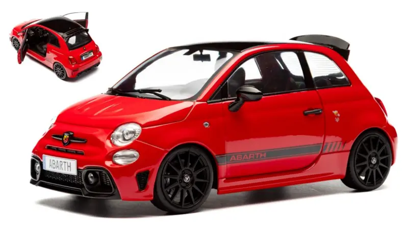 FIAT F595 ABARTH SOLIDO WORKS 2023 RED SOLIDO WORKS 1