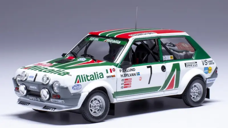 FIAT RITMO 75 ABARTH N.7 RALLY MONTE CARLO 1979 EKLUND-SYLVAN 1