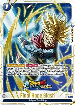 Final Hope Slash (FB01-066) - Unnumbered Promos [Fusion World] (Rare) [FWUP-FB01-066]