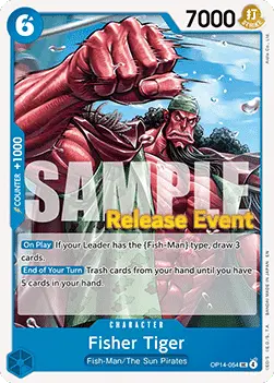 Fisher Tiger (OP14-054) - Promos