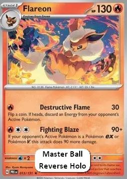 Flareon - Evoluzioni Prismatiche