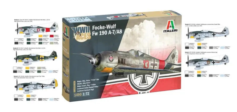 FOCKE WULF 190 A-7/A-8 ACES KIT 1
