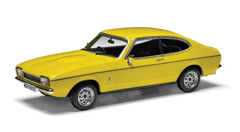 FORD CAPRI MkII 1.6L YELLOW 1