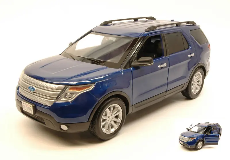 FORD EXPLORER XLT 2015 BLUE 1