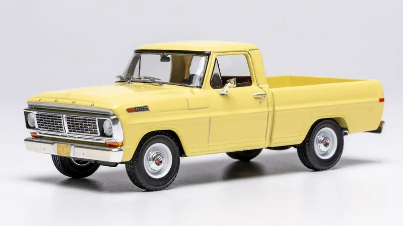 FORD F100 1978 LIGHT YELLOW 1