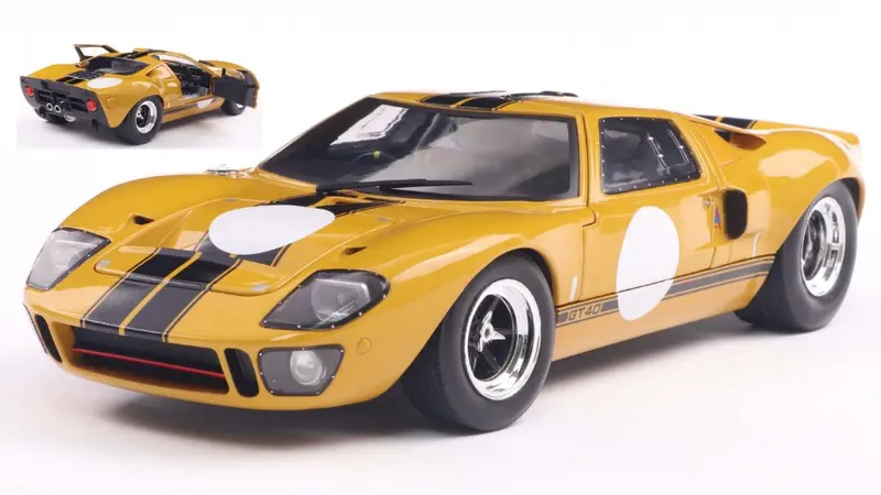 FORD GT40 MK.1 1968 YELLOW 1