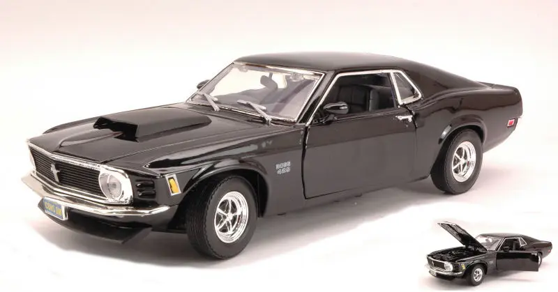 FORD MUSTANG BOSS 429 1970 BLACK 1