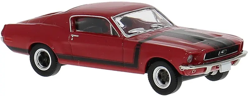 FORD MUSTANG FASTBACK RED 1