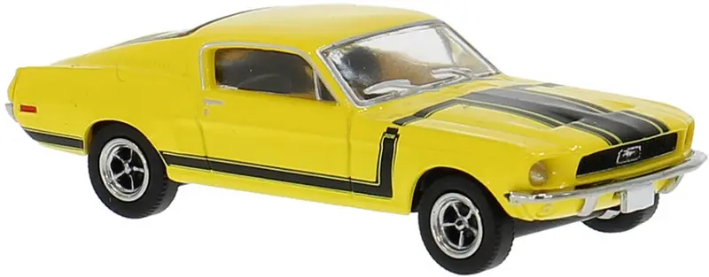 FORD MUSTANG FASTBACK YELLOW 1