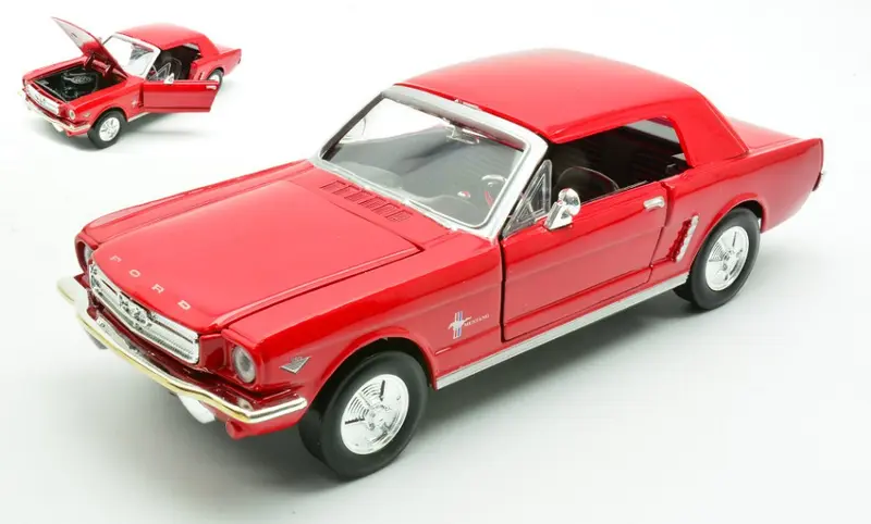 FORD MUSTANG HARD TOP 1964 RED 1