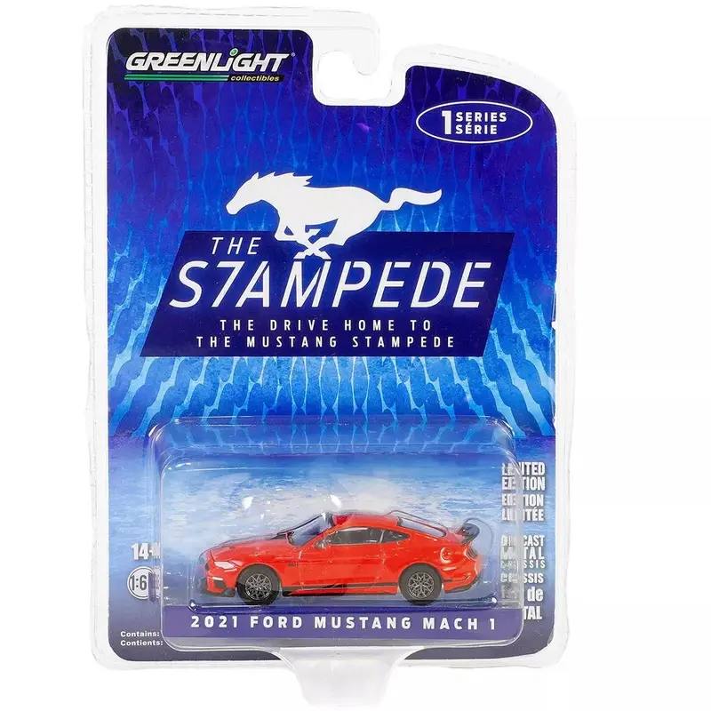 Ford Mustang Mach 1 2021 - Greenlight - Scala 1/64