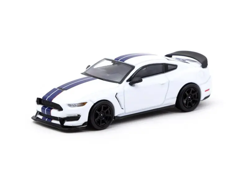 Ford Mustang Shelby GT350R White - Tarmac Works - Scala 1/64 T64G-011-WH