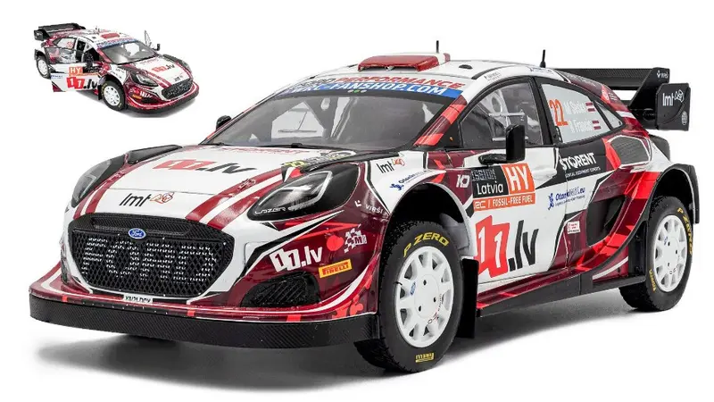 FORD PUMA HYBRID N.22 RALLY1 LATVIA 2024 M.SESKS-R.FRANCIS 1