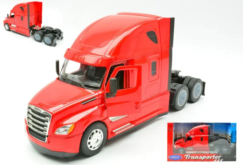 FREIGHTLINER CASCADIA RED 1