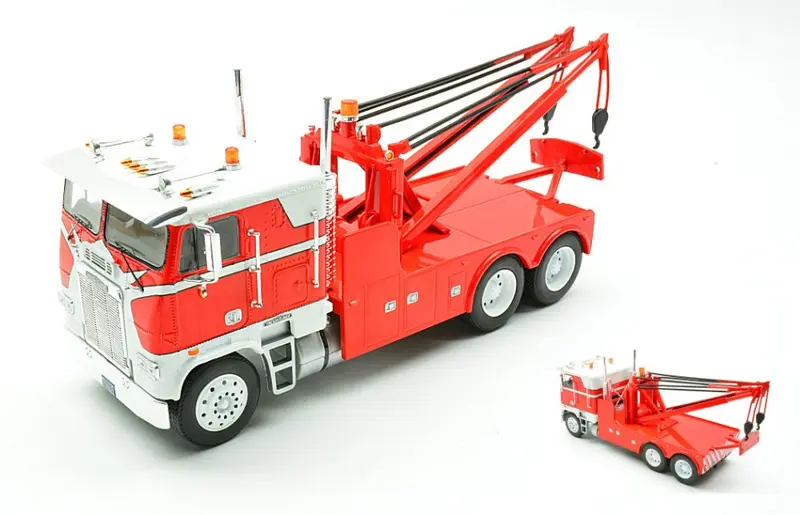 FREIGHTLINER FLA 1987 RED/WHITE 1