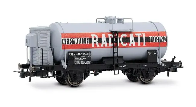 FS 2-AXLE TANK WAGON BIG TANK "VERMOUTH RADICATI TORINO" EP.III 1