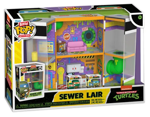 Funko Bitty Pop Box! TMNT - Sewer Lair