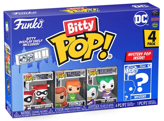 Funko Bitty Pop! DC - Harley Quinn (4 Pack)