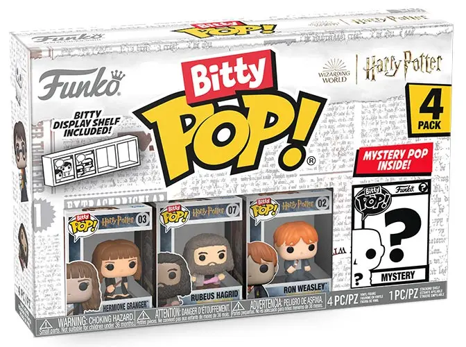 Funko Bitty Pop! Harry Potter - Hermione (4 Pack)