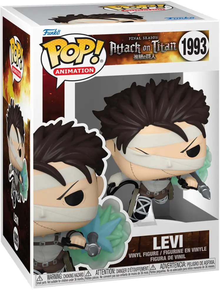 Funko Pop! Attack on Titan - Levi (1993)