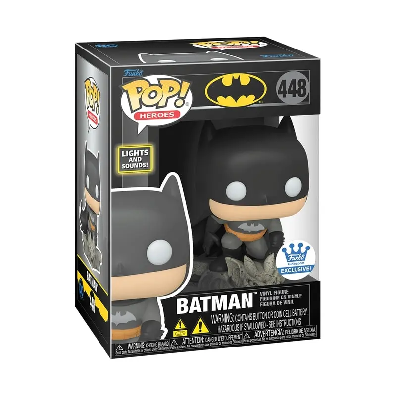 Funko Pop! Batman - Batman (Lights & Sound Funko Exclusive) (448)