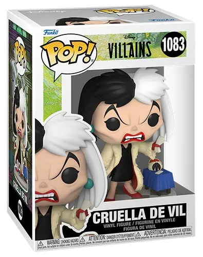 Funko Pop! Disney Villains - Cruella De Vil / Crudelia De Mon (1083)