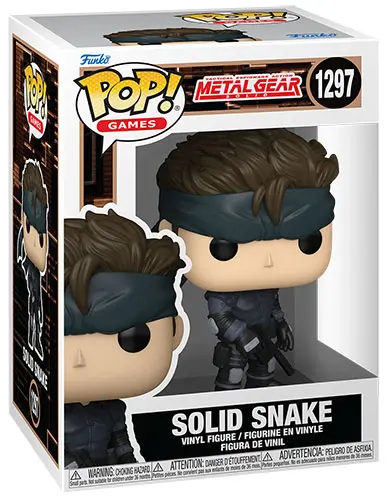 Funko Pop! Metal Gear Solid - Snake (1297)