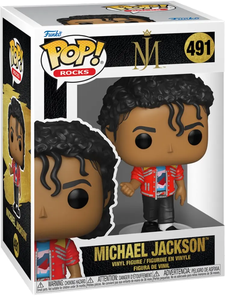 Funko Pop! MJ - Michael Jackson (Beat It) (491)
