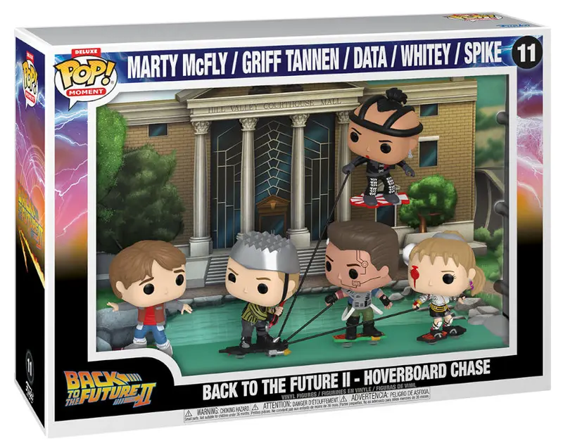 Funko Pop Moment! Back to the Future II - Marty McFly / Griff Tannen / Data / Whitey / Spike (11)