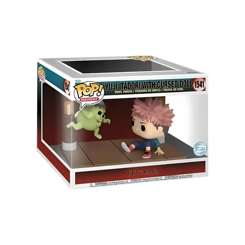 Funko Pop Moment! Jujutsu Kaisen - Yuji Itadori with Cursed Doll (1541)