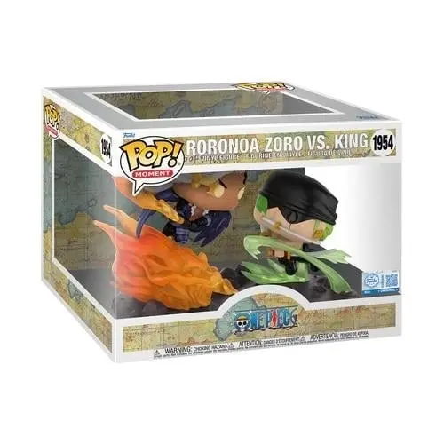 Funko Pop Moment! One Piece - Roronoa Zoro vs King (Special Edition) (1954)