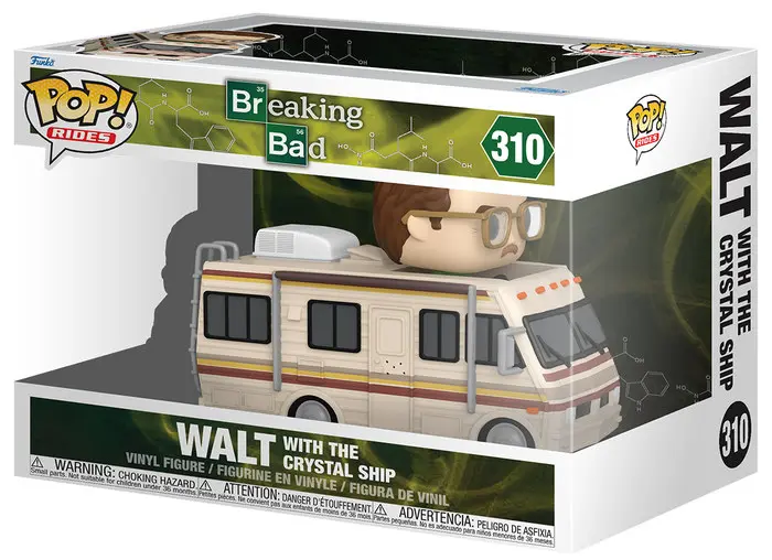 Funko Pop Rides! Breaking Bad - Walt with Crystal Ship (310)