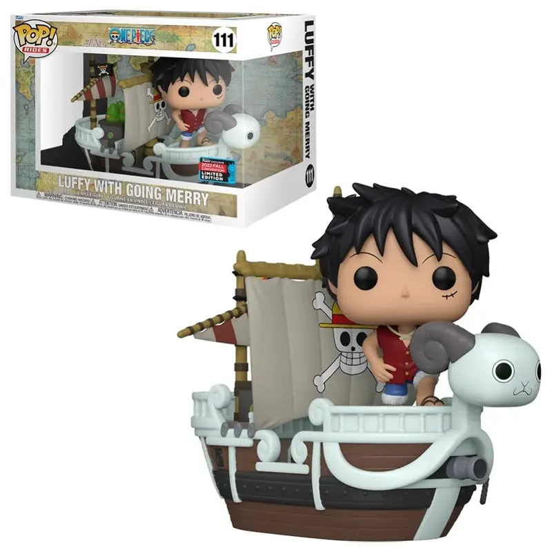Funko Pop Rides! One Piece - Luffy with Going Merry (2022 Fall Convention Limited Edition) (111)