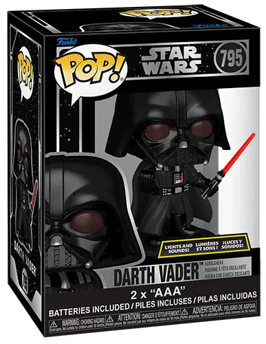Funko Pop! Star Wars - Darth Vader (Ligths & Sound) (795)
