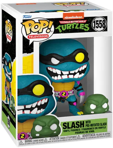 Funko Pop! TMNT Turtles - Slash with Pre-Mutated Slash (1558)