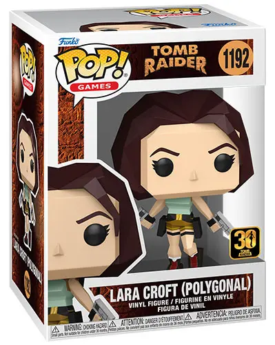 Funko Pop! Tomb Raider - Lara Croft (Polygonal) (1192)