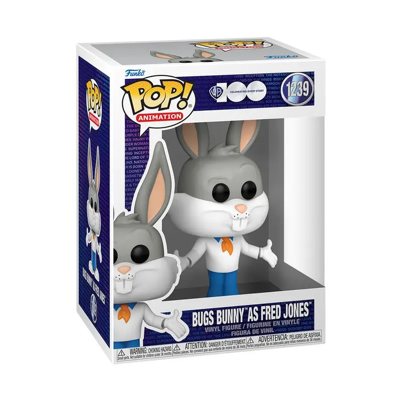 Funko Pop! Warner Bros - Bugs Bunny as Fred Jones (1239)