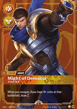 Garen, Might of Demacia - Origins