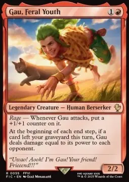 Gau, Feral Youth - Commander