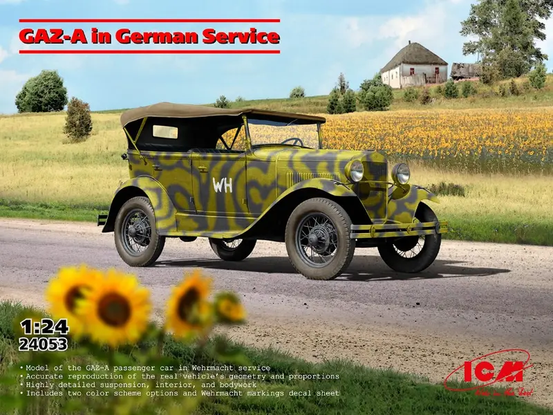 GAZ-A IN GERMAN SERVICE KIT 1
