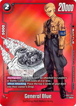 General Blue (SB02-059) - Unnumbered Promos [Fusion World] (Uncommon) [FWUP-SB02-059]