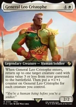 General Leo Cristophe - Commander