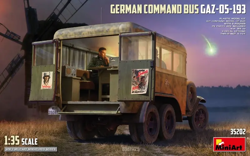 GERMAN COMMAND BUS GAZ-05-193 KIT 1