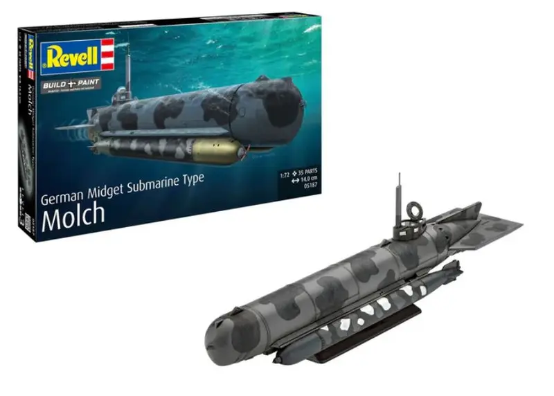 GERMAN MIDGET SUBMARINE TYPE MOLCH KIT 1