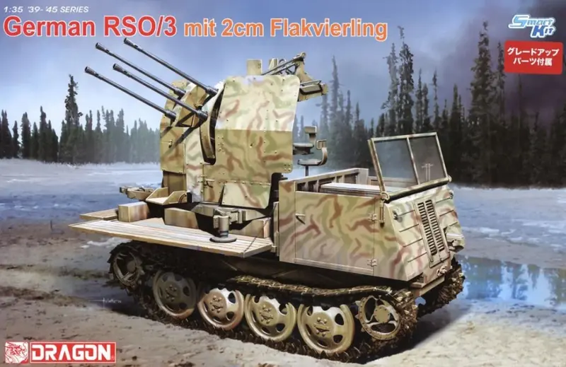 GERMAN RSO/3 mit 2cm FLAKVIERLING KIT 1