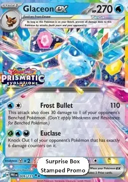 Glaceon ex - Prismatic Evolutions